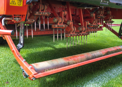 A photo of an industrial aeration machine